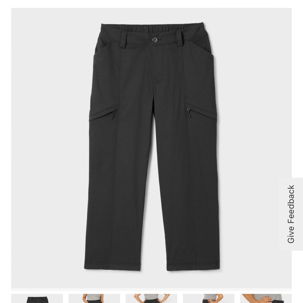 Duluth Women's Plus Dry on the Fly Capris 18w - Picture 4 of 8